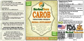 Herbal Terra Carob - herbal supplement