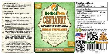 Herbal Terra Centaury - herbal supplement