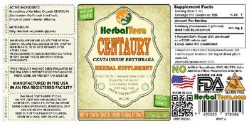 Herbal Terra Centaury - herbal supplement