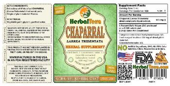 Herbal Terra Chaparral - herbal supplement