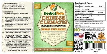 Herbal Terra Chinese Clematis - herbal supplement