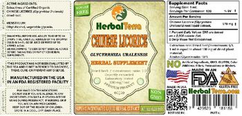 Herbal Terra Chinese Licorice - herbal supplement