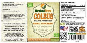 Herbal Terra Coleus - herbal supplement