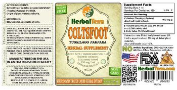 Herbal Terra Coltsfoot - herbal supplement