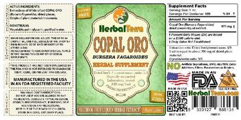 Herbal Terra Copal Oro - herbal supplement