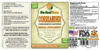 Herbal Terra Corriander - herbal supplement