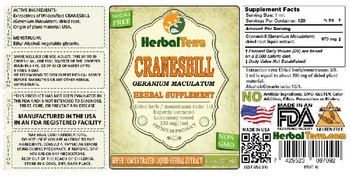 Herbal Terra Cranesbill - herbal supplement