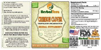 Herbal Terra Crimson Clover - herbal supplement