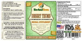 Herbal Terra Desert Thumb - herbal supplement