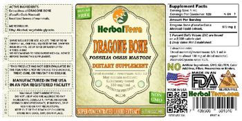 Herbal Terra Dragone Bone - herbal supplement