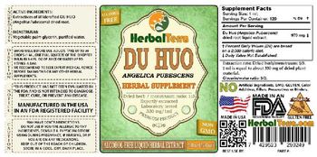 Herbal Terra Du Huo - herbal supplement