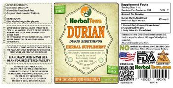 Herbal Terra Durian - herbal supplement