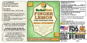 Herbal Terra Finger Lemon - herbal supplement