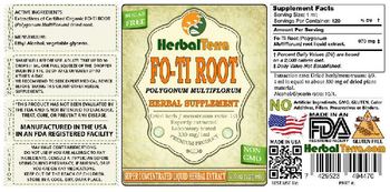 Herbal Terra Fo-Ti Root - herbal supplement