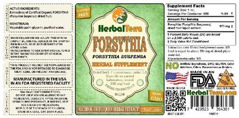 Herbal Terra Forsythia - herbal supplement
