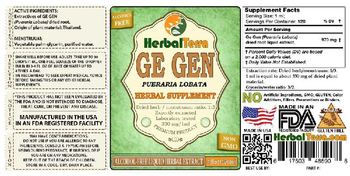 Herbal Terra Ge Gen - herbal supplement