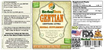 Herbal Terra Gentian - herbal supplement