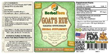 Herbal Terra Goat's Rue - herbal supplement