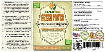 Herbal Terra Green Power - herbal supplement
