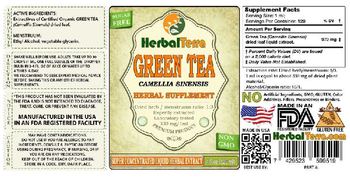 Herbal Terra Green Tea - herbal supplement