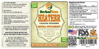 Herbal Terra Heather - herbal supplement