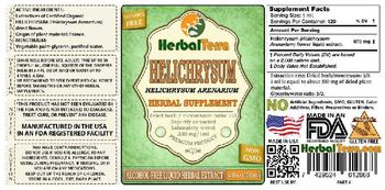 Herbal Terra Helichrysum - herbal supplement
