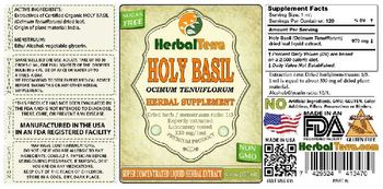 Herbal Terra Holy Basil - herbal supplement