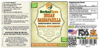 Herbal Terra Indian Sarsaparilla - herbal supplement