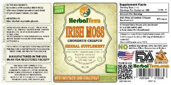 Herbal Terra Irish Moss - herbal supplement