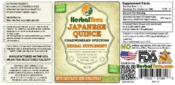 Herbal Terra Japanese Quince - herbal supplement
