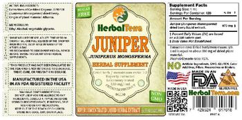 Herbal Terra Juniper - herbal supplement