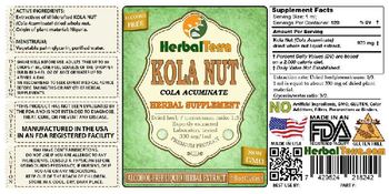 Herbal Terra Kola Nut - herbal supplement