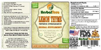 Herbal Terra Lemon Thyme - herbal supplement