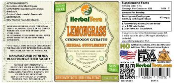 Herbal Terra Lemongrass - herbal supplement