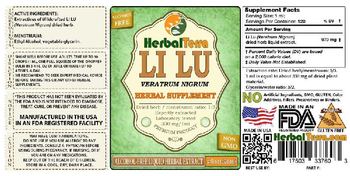 Herbal Terra Li Lu - herbal supplement