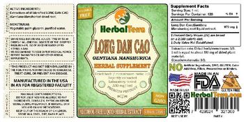 Herbal Terra Long Dan Cao - herbal supplement