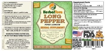 Herbal Terra Long Pepper - herbal supplement