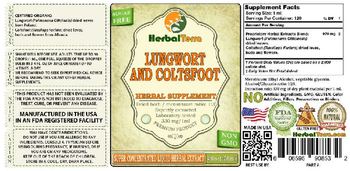 Herbal Terra Lungwort and Coltsfoot - herbal supplement