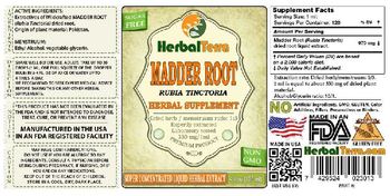 Herbal Terra Madder Root - herbal supplement
