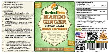 Herbal Terra Mango Ginger - herbal supplement