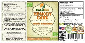 Herbal Terra Memory Care - herbal supplement
