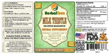 Herbal Terra Milk Thistle - herbal supplement