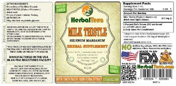 Herbal Terra Milk Thistle - herbal supplement