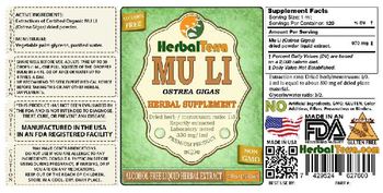 Herbal Terra Mu Li - herbal supplement