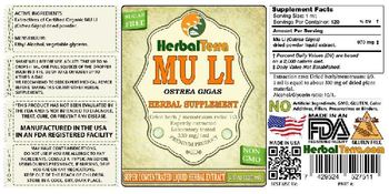 Herbal Terra Mu Li - herbal supplement