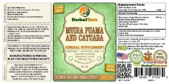 Herbal Terra Muira Puama and Catuaba - herbal supplement