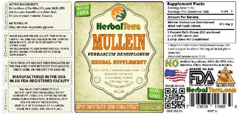 Herbal Terra Mullein - herbal supplement