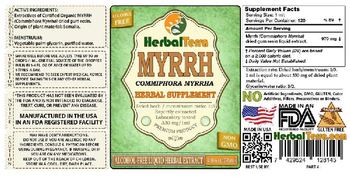 Herbal Terra Myrrh - herbal supplement