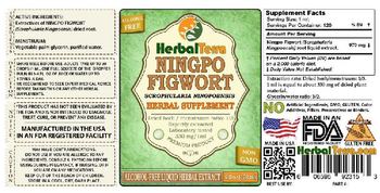 Herbal Terra Ningpo Figwort - herbal supplement