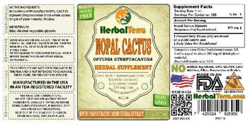 Herbal Terra Nopal Cactus - herbal supplement